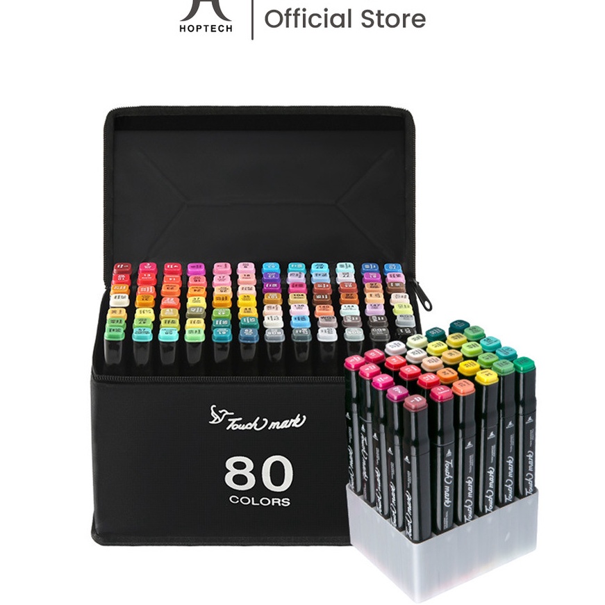 

Terbaik Hoptech Aimilo Spidol Warna Warni 1 Set Sketch Marker 2 Tip Touch Marker 4868 Warna