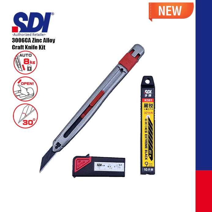 

ART G7B9 SDI 36CA Ingenuity Zinc Alloy Craft Knife Set