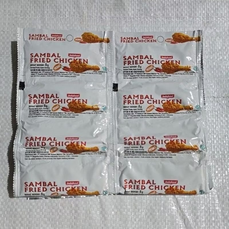 

Sambal indofood friend chiken piring lombok isi 24 pcs