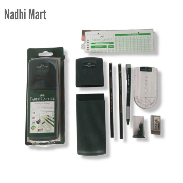 

ART N4K5 FABER CASTELL PAKET ALAT TULIS STUDY SET PAKET UJIAN FABER CASTEL MANTAP PAKET UJIAN FC MANTAP 11955