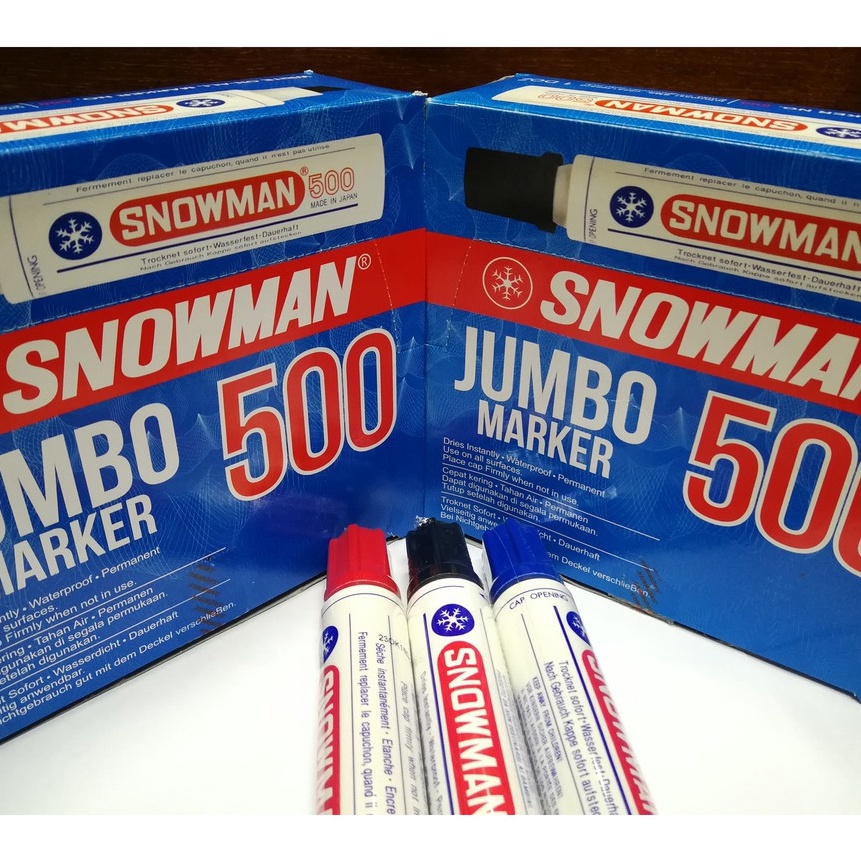 

Diskon SPIDOL PERMANENT JUMBO MARKER SNOWMAN