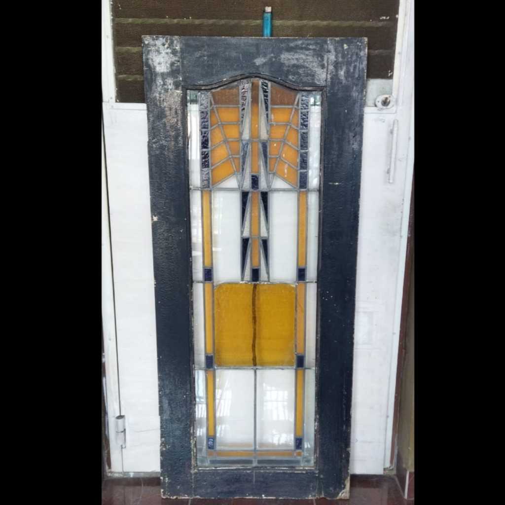 Pajangan Vintage Jendela Jati Kaca Patri DELIVEREE LALAMOVE SAJA