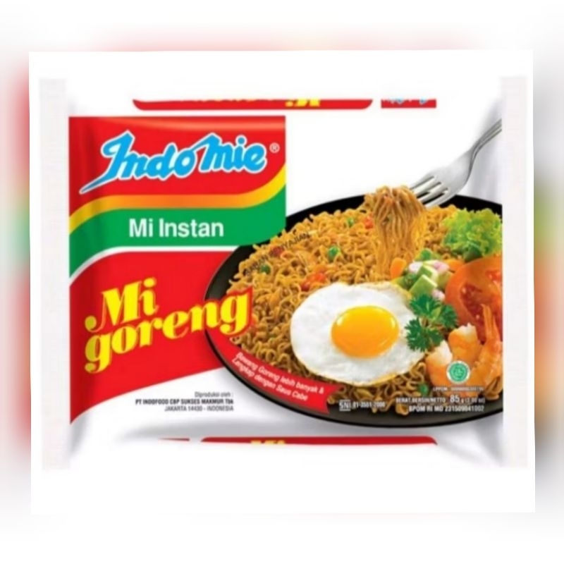 

Indomie mie goreng instan [satuan]