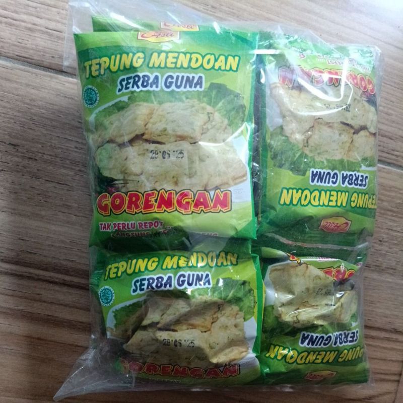 

Asli Tepung Mendoan Serbaguna (GORENGAN) 12 pcs