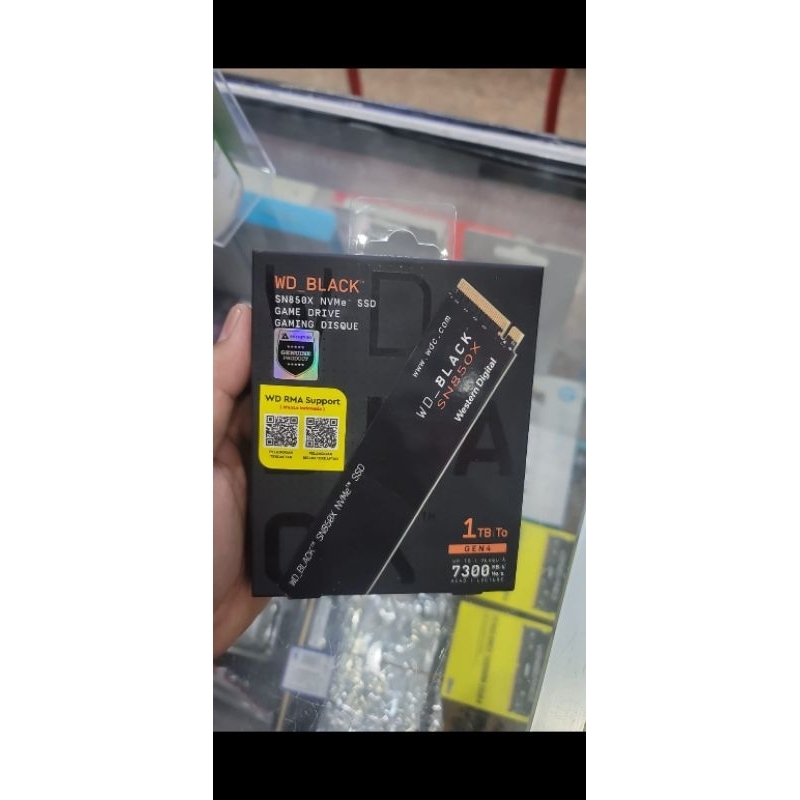 SSD WD BLACK NVME SN850X 1TB