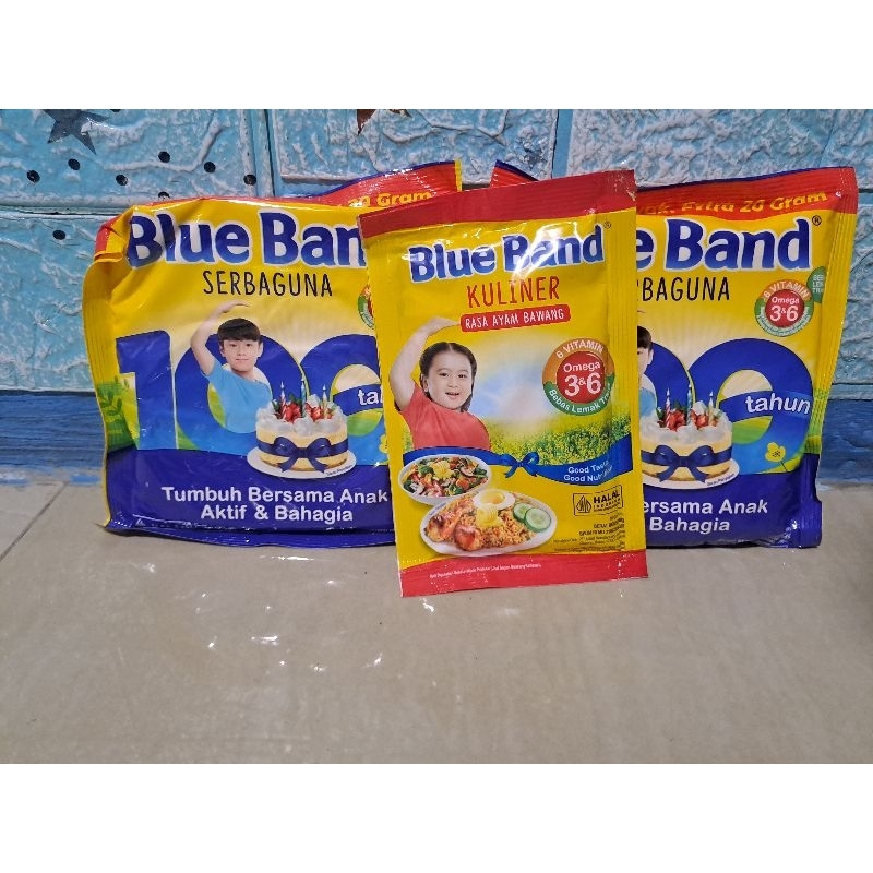 

blue band margarine 200g(GRATIS blue band kuliner rasa ayam bawang 40g)