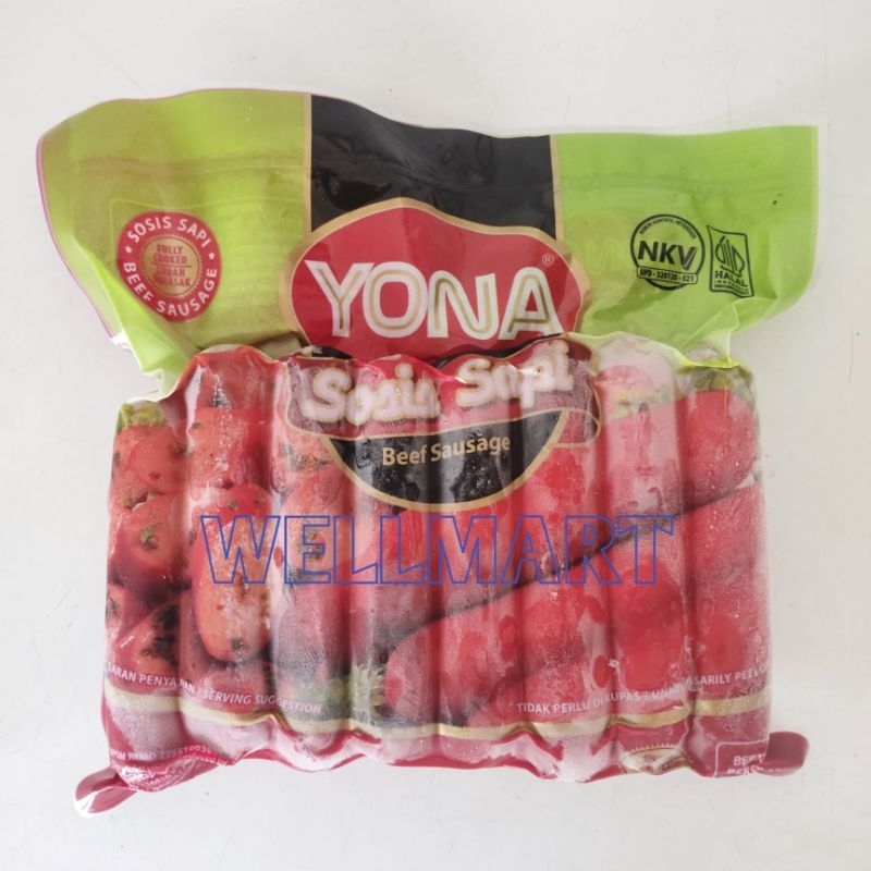 

Yona Sosis Sapi 450gr Halal Beef Sausage
