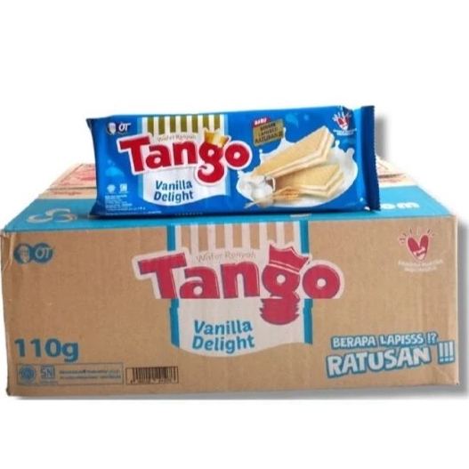 

Wafer Tango 110gr 1 DUS isi 24 PCS - Vanilla