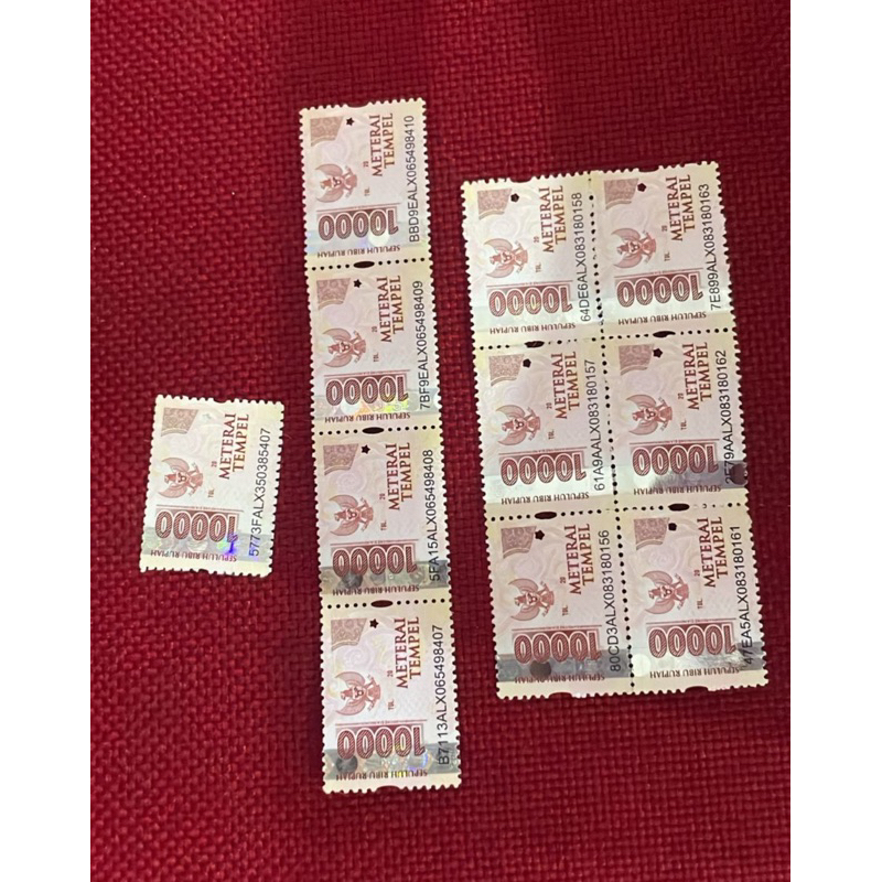 

Meterai tempel 10.000