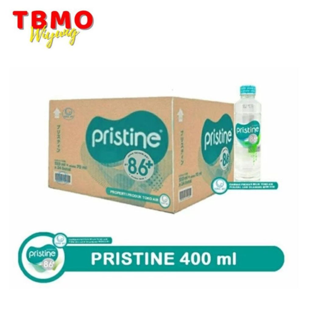 

DUS PRISTINE WATER 400ML ISI 24PCS (HANYA UNTUK INSTAN&GOSEND)