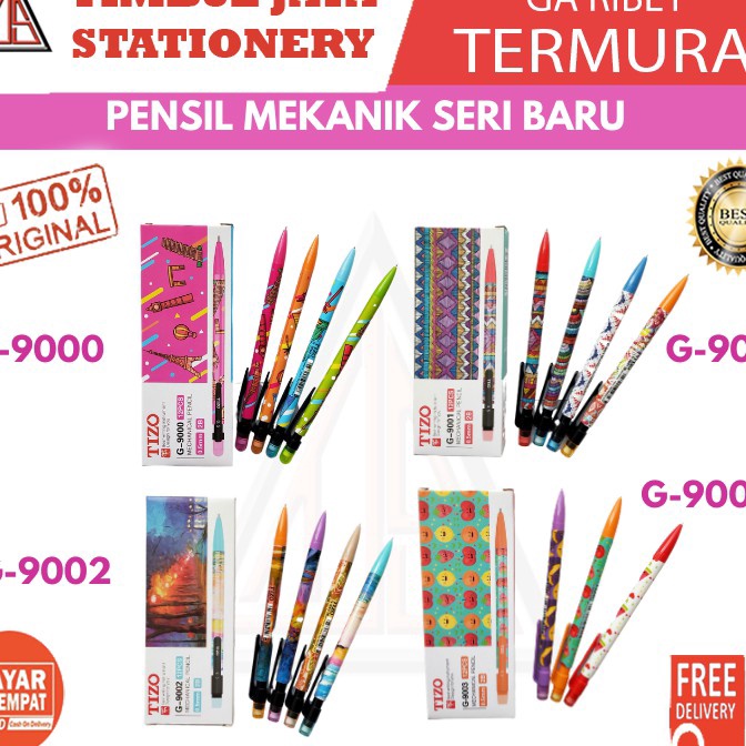

KF7 PENSIL MEKANIK TIZO 5 ISI 12 PCS SERI PARIS TRIBALL FRUIT PAINTING VIEW 93