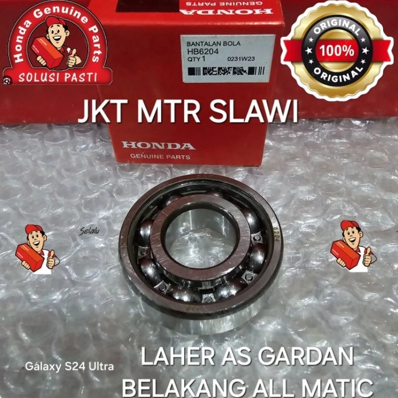 Laher as pully laher ass garden vario beat scoopy spacy 6204 asli honda