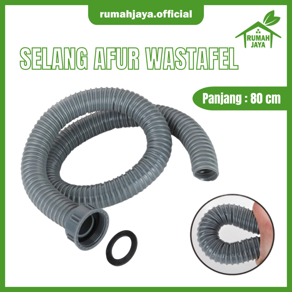 RJO - Selang Afur Avur Pembuangan Bak Cuci Piring / Selang Wastafel HPP / Selang Pembuangan Wastafel