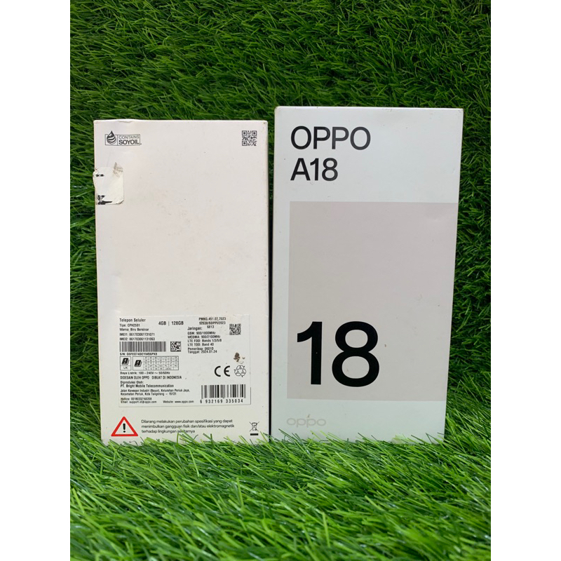 

DUS KOTAK BOX ORIGINAL OPPO A18