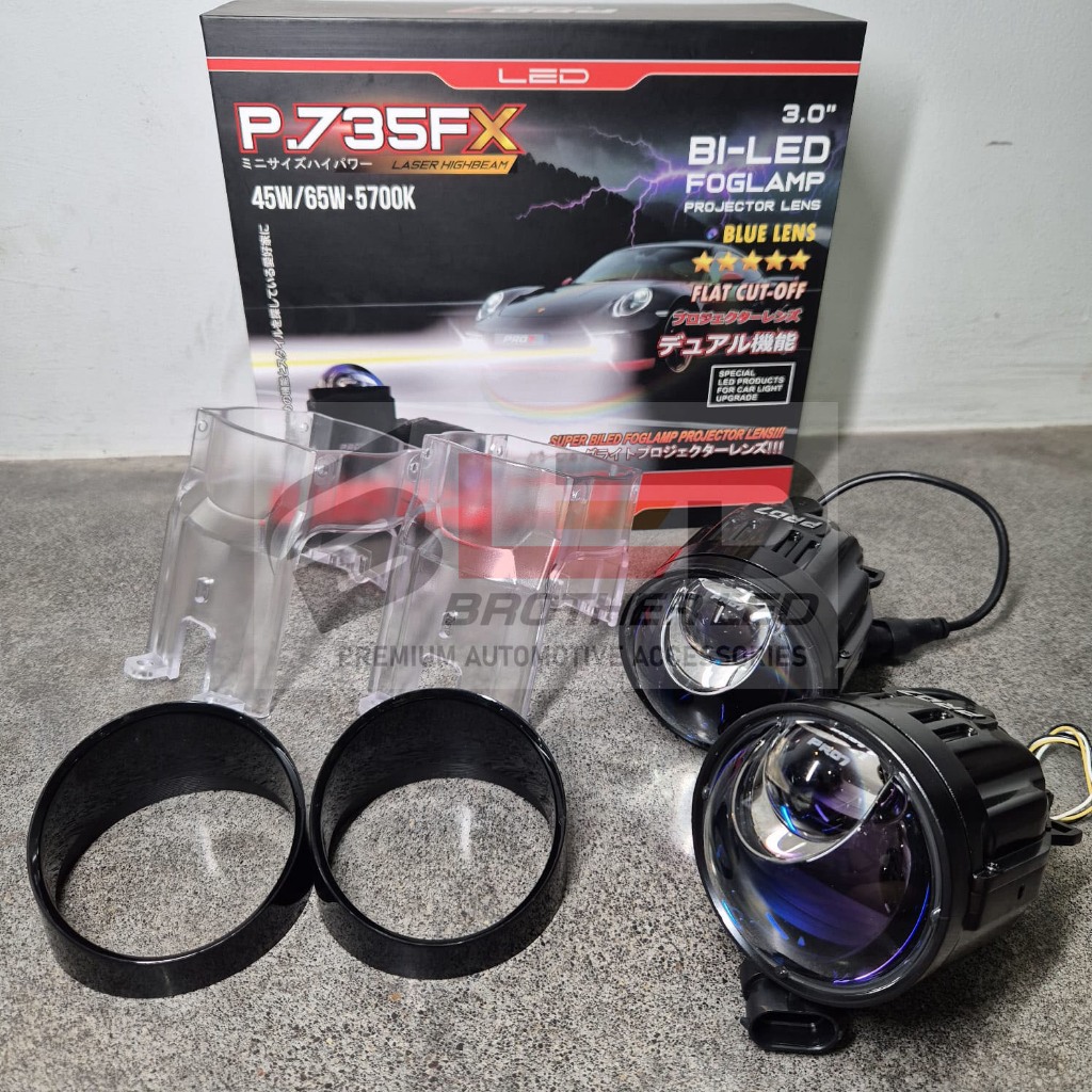 PRO7 NEW TRENDING FOGLAMP BILED Laser PRO7 P.735FX / P735FX / P 735 FX BILED FOGLAMP Laser PRO 7 / F