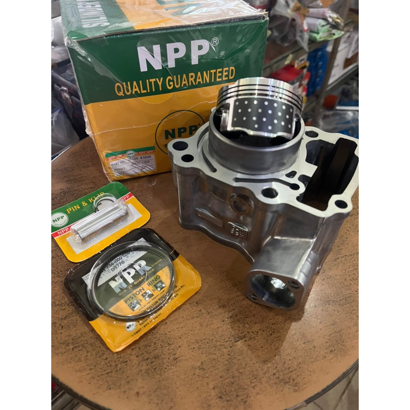 BLOK MESIN COMPLETE PISTON KIT STANDAR CB 150 LED NEW SONIC 150 KODE K56