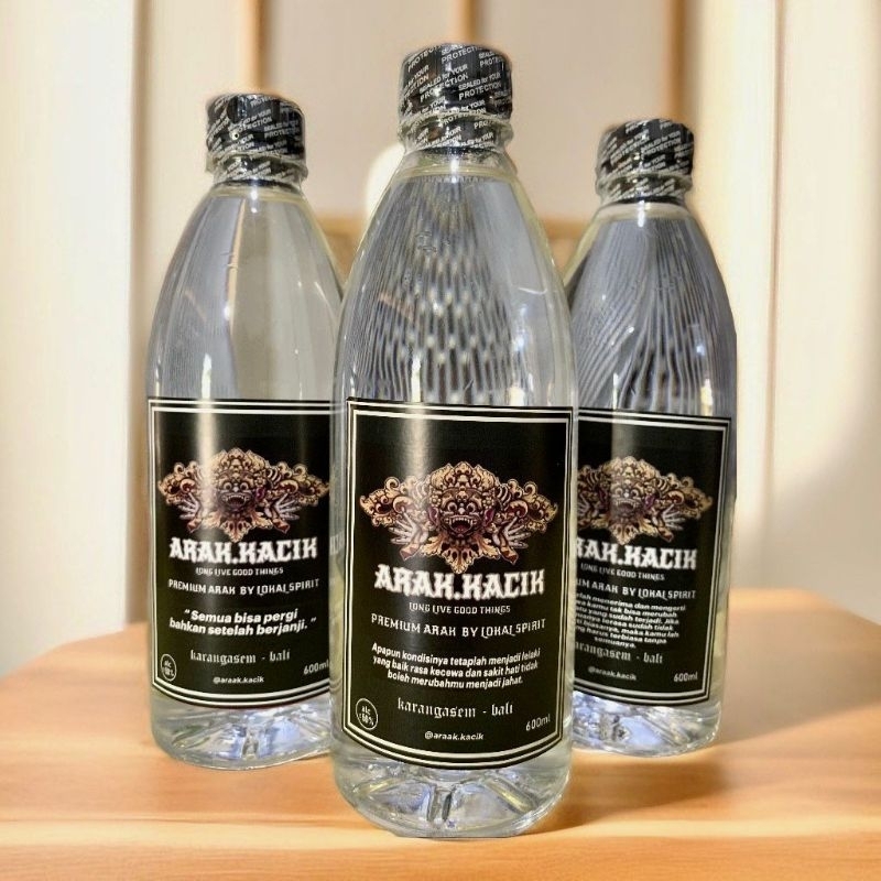 

minuman tradisional bali botol cantik kadar 50% paket 4 asli bali