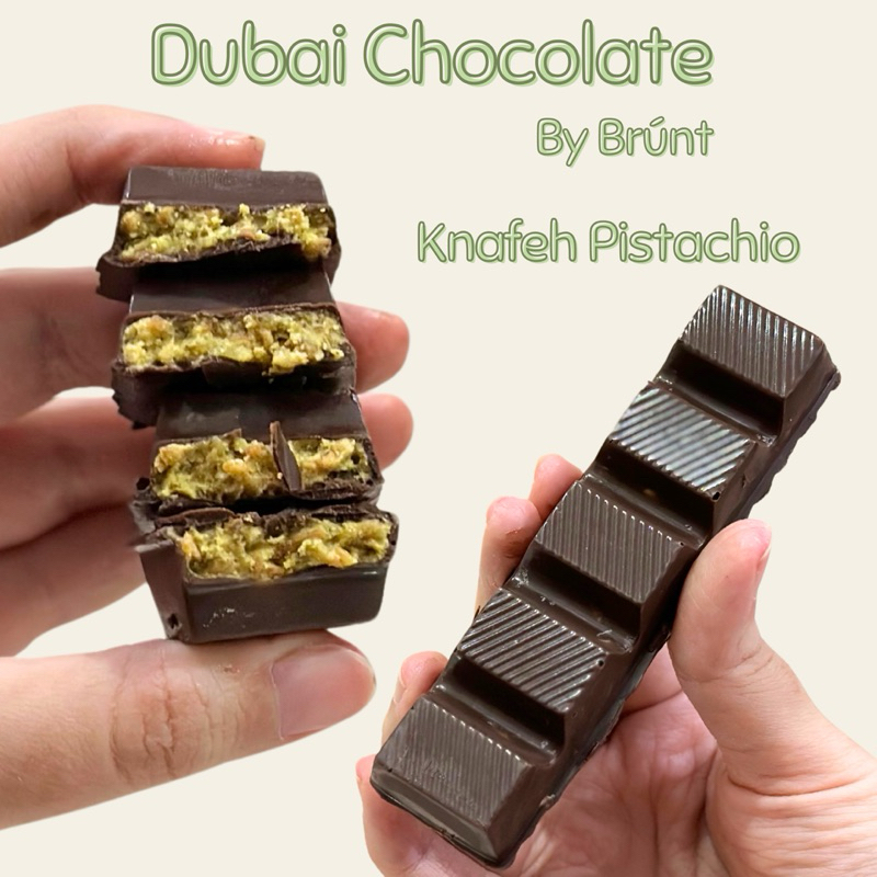 

Dubai Chocolate Bar Pistachio Kunafa Trial Viral Kunafeh Knafeh Coklat Dubai Kunafa Pistachio Premium Asli Kunafe Mini Murah Lokal