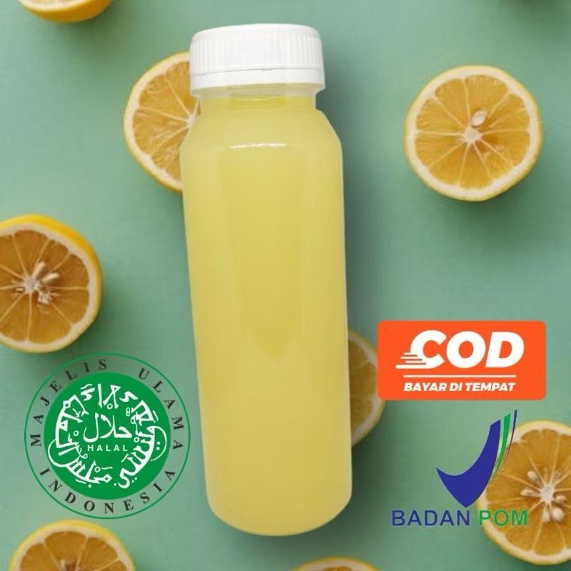 

Sari Lemon Murni 250 ml Air Lemon California Juice Diet Fresh Tanpa Campuran Botol Polos 250ml PIRT Halal