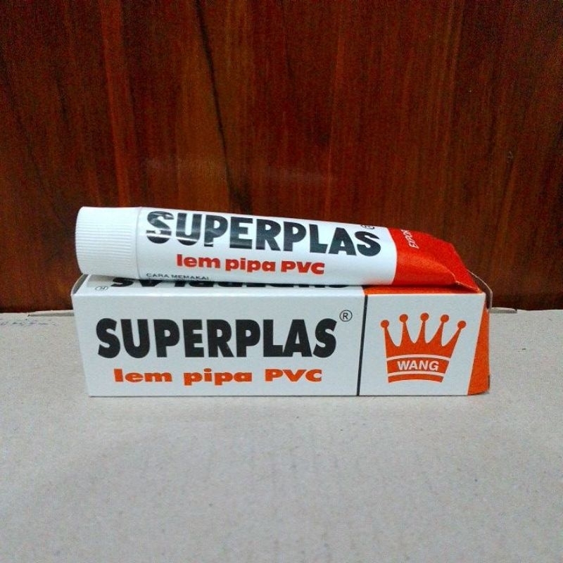 Lem pipa PVC SUPERPLAS Lem Paralon Serbaguna Superplas