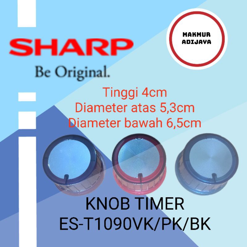 Knop Timer Mesin Cuci Sharp Original untuk model ES-T1090VK ES-T1090PK ES-T1090BK