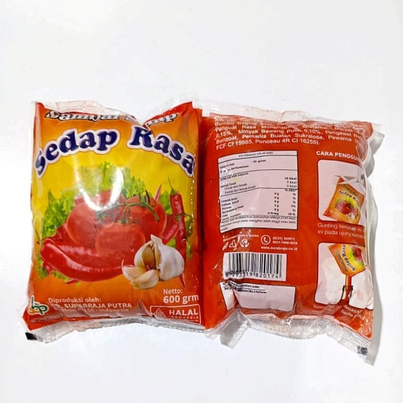 

Saus Sambal Sedap Rasa SBP Bawang Putih Paket 2x600g