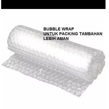 

Bubble wrap tambahan paking