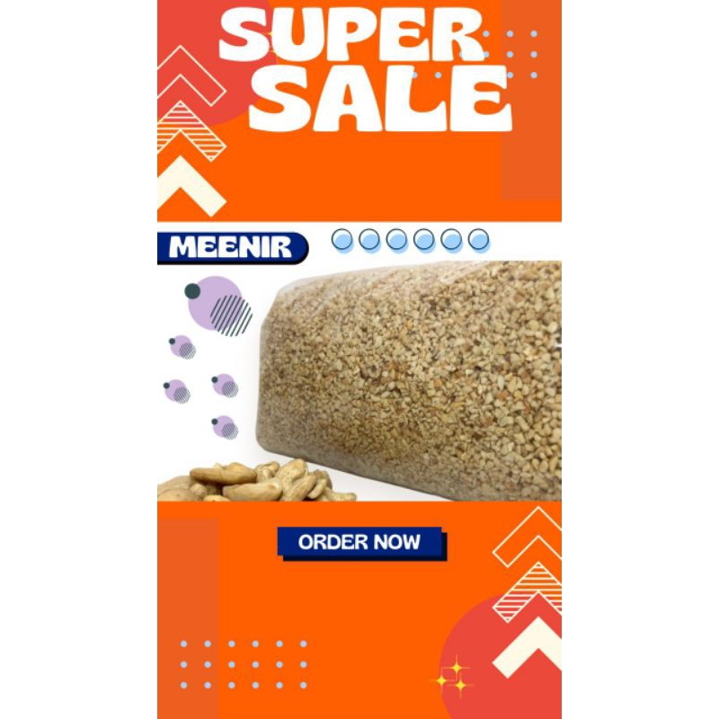 

Kacang Mede Menir/Ancuran Mentah Termurah