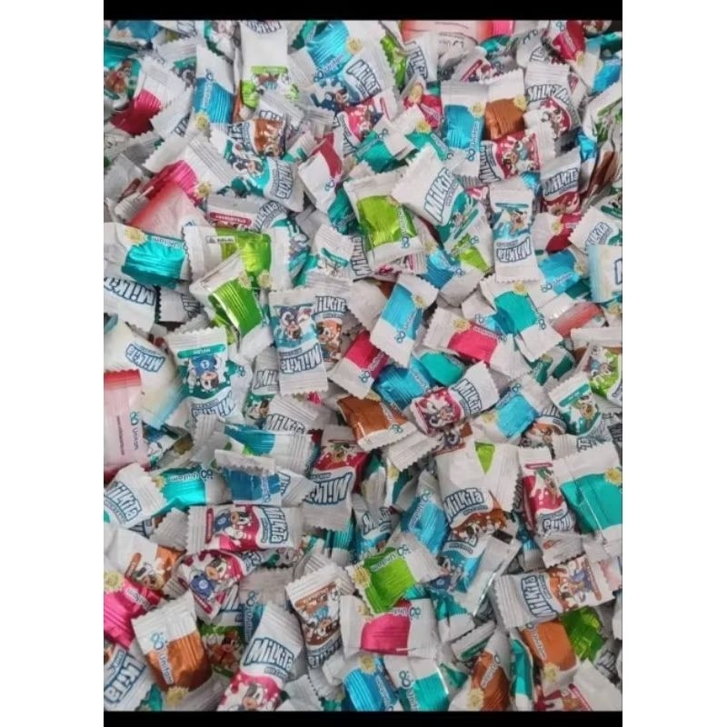 

permen kiloan TERMURAH per kg isi 400pcs± permen sussu milkk