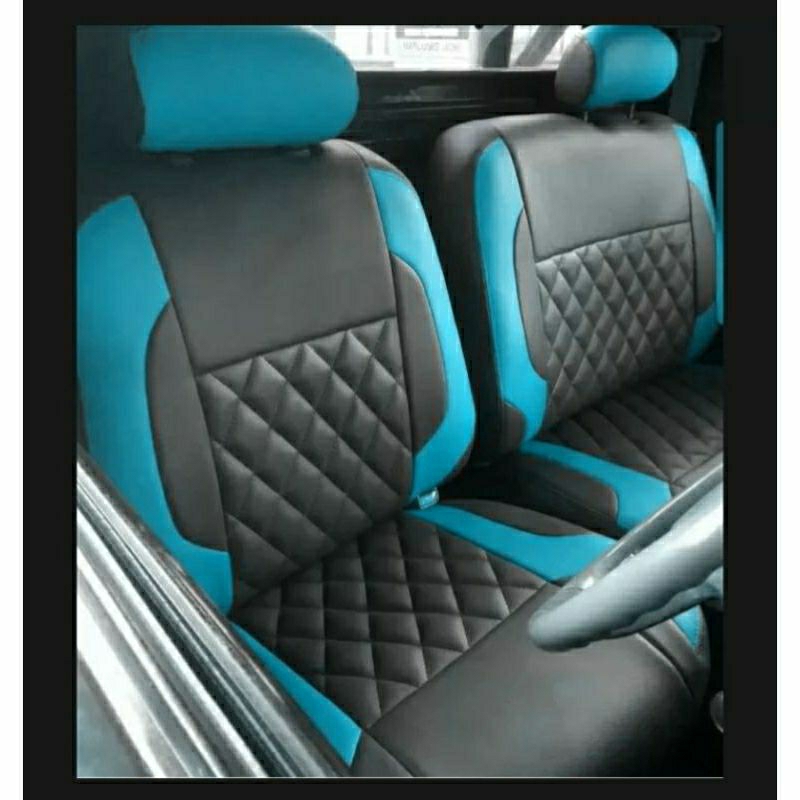 Cover jok mobil pickup kijang super kijang kapsul Hilux single kabin panther pickup dll di