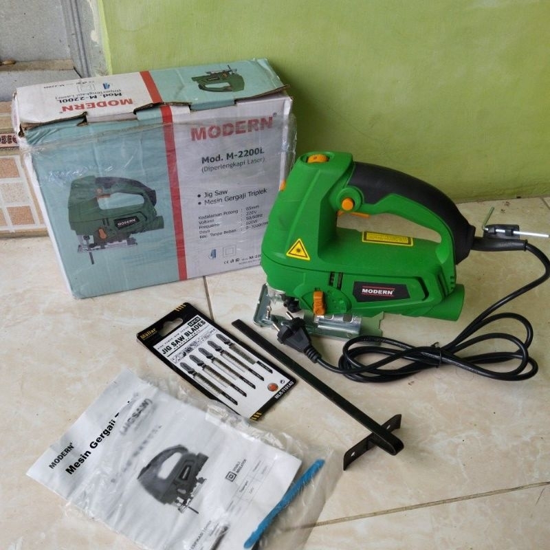 Mesin Jigsaw Modern M 2200 L / Modern M-2200-L / Gergaji Jigsaw M-2200-L / Mesin Gergaji Ukir