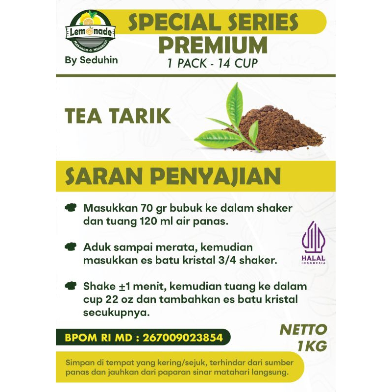 

MINUMAN Teh Tarik 1KG