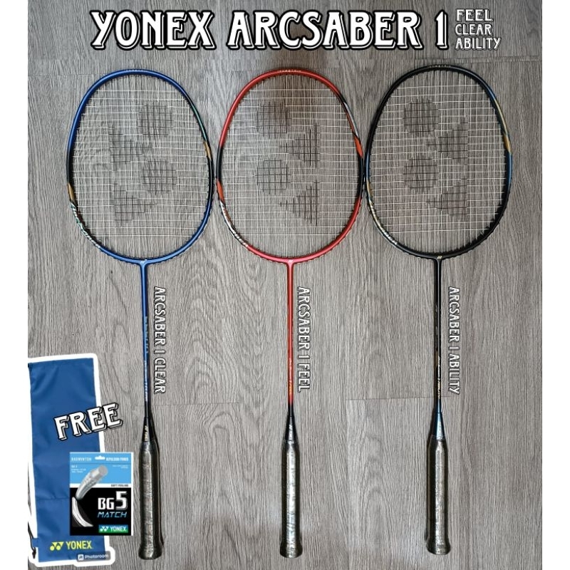 yonex arcsaber 1 feel clear ability