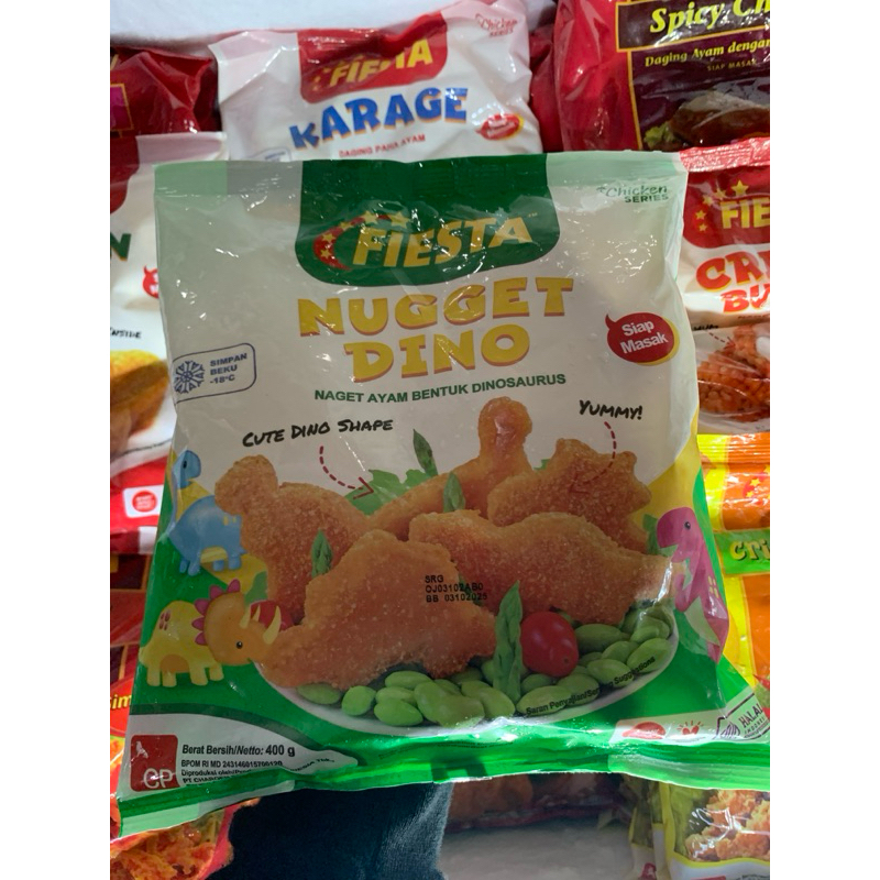 

Fiesta Nugget Dino 400 gram