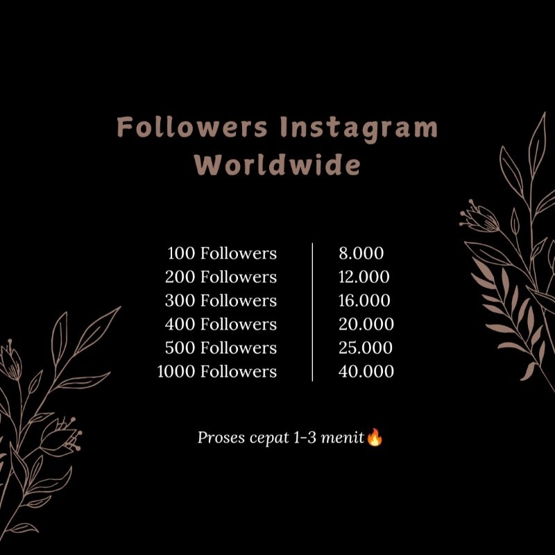 Followers IG Permanen