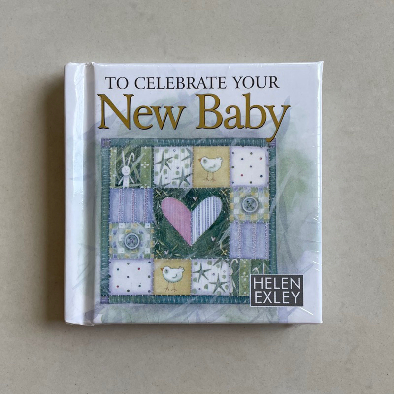 Buku ORI | To Celebrate Your New Baby | Helen Exley Mini Gift Book Import