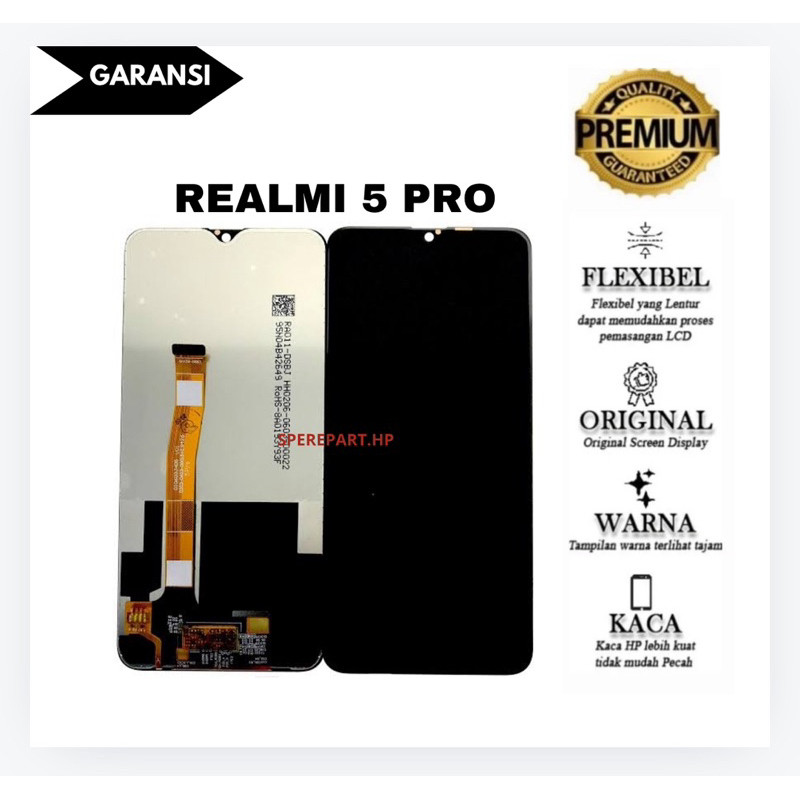 LCD TOUCHSCREEN REALMI 5 PRO FULLSET ORIGINAL/LCD ORIGINAL REALMI 5 PRO