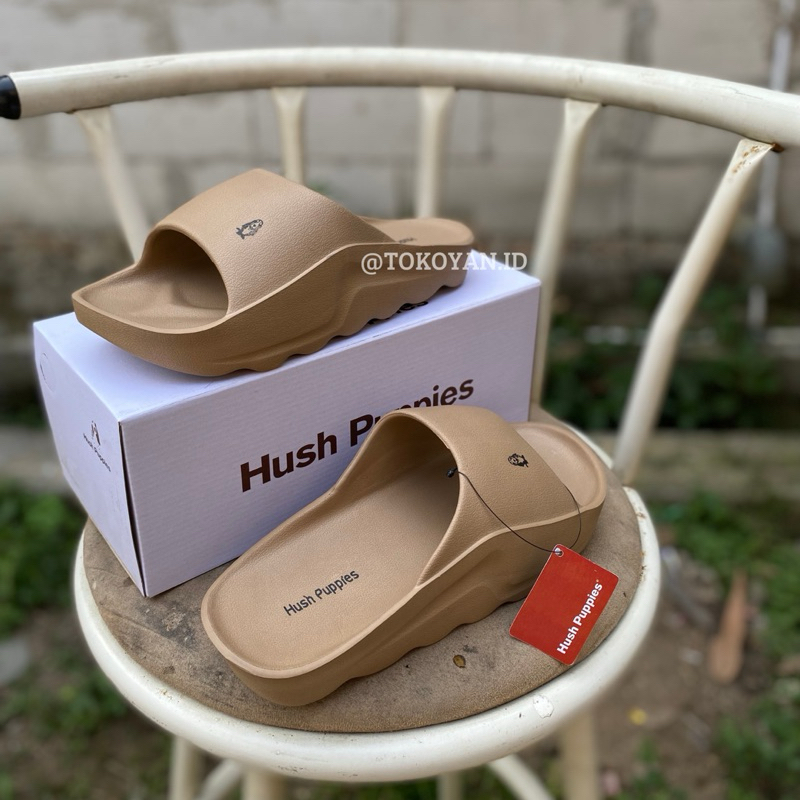 SANDAL SLIDE POSEE HUSH PUPPIES ORIGINAL SANDAL PRIA HUSH PUPPIES KARET TERBARU