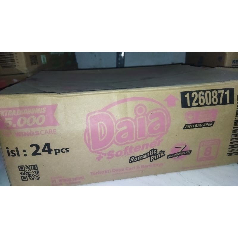 Daia bubuk 5000  1 dus isi 24 pcs