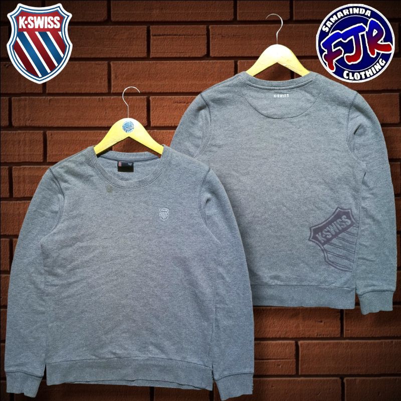 K-Swiss Small Logo Crewneck Original