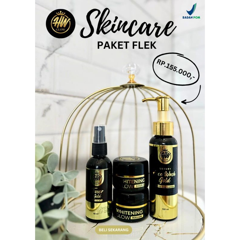 Skincare HW Glow paket Flek