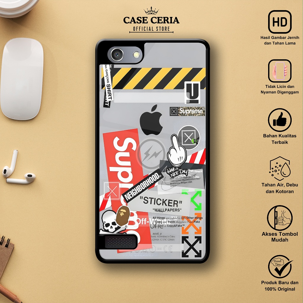 Case Oppo Neo 7 / Oppo A33W - Casing Oppo Neo 7/Oppo A33W (Brand Aesthetic) - Silikon Case – Kesing