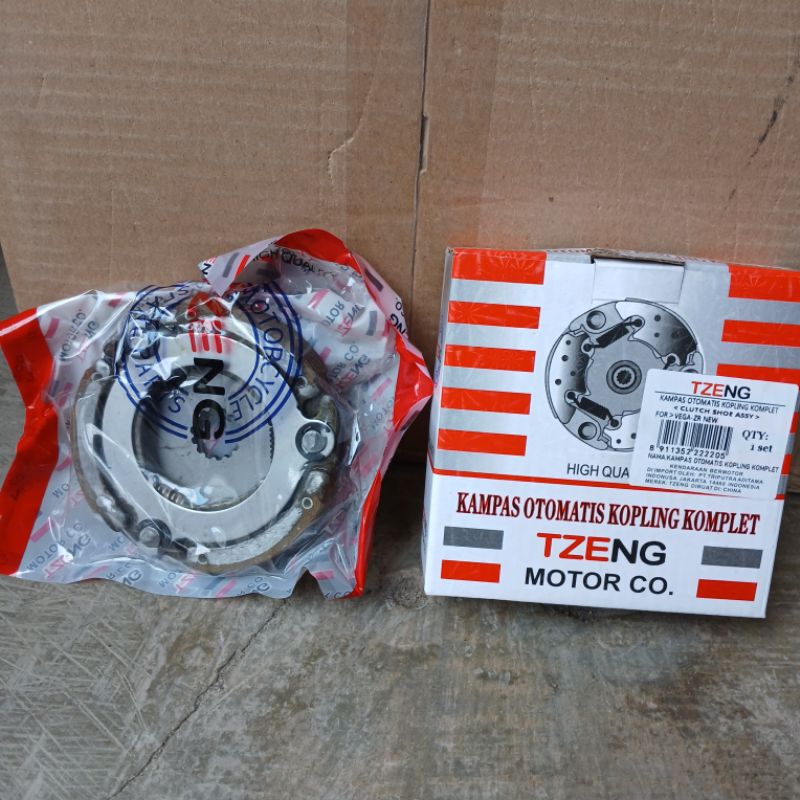 Kampas Ganda/Kopling Ganda/Otomatis Kopling Komplit VEGA ZR NEW