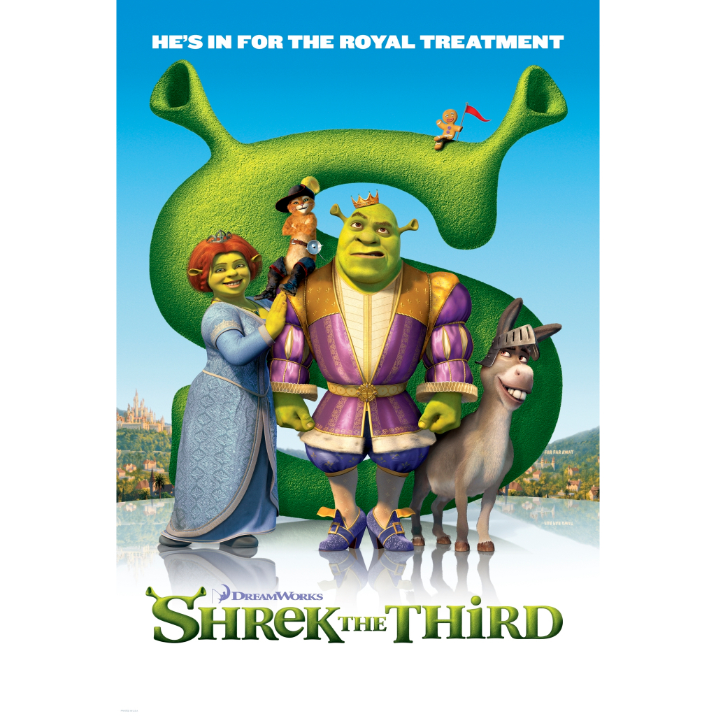 Film Dvd Shrek the Third 2007 Teks Indonesia