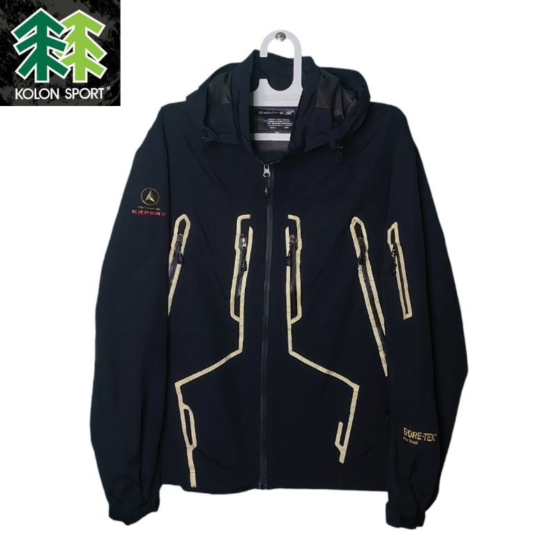 KOLON SPORT OUTDOOR JACKET GORETEX PROSHELL WATERPROOF TECHNICAL EXPERT THRIFT
