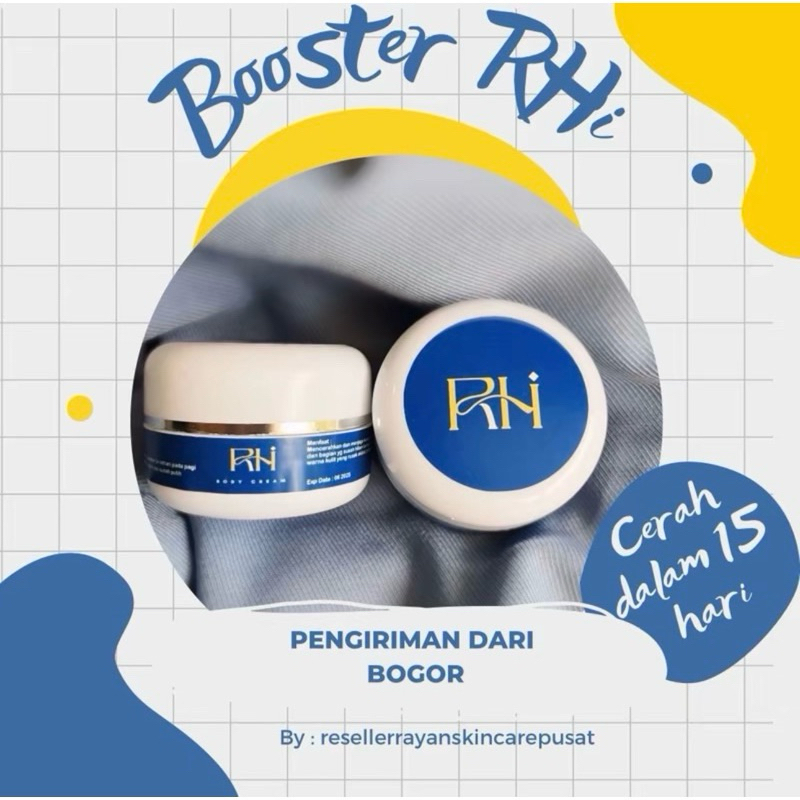 Rayanskincare Bibit pemutih Booster Ampuh new wangi blossom whitening body booster Rayanskincare bib