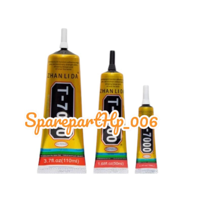 LEM TOUCHSCREEN LCD T-7000 HITAM BERKUALITAS LEM LCD 15ML / 50ML / 110ML ORI