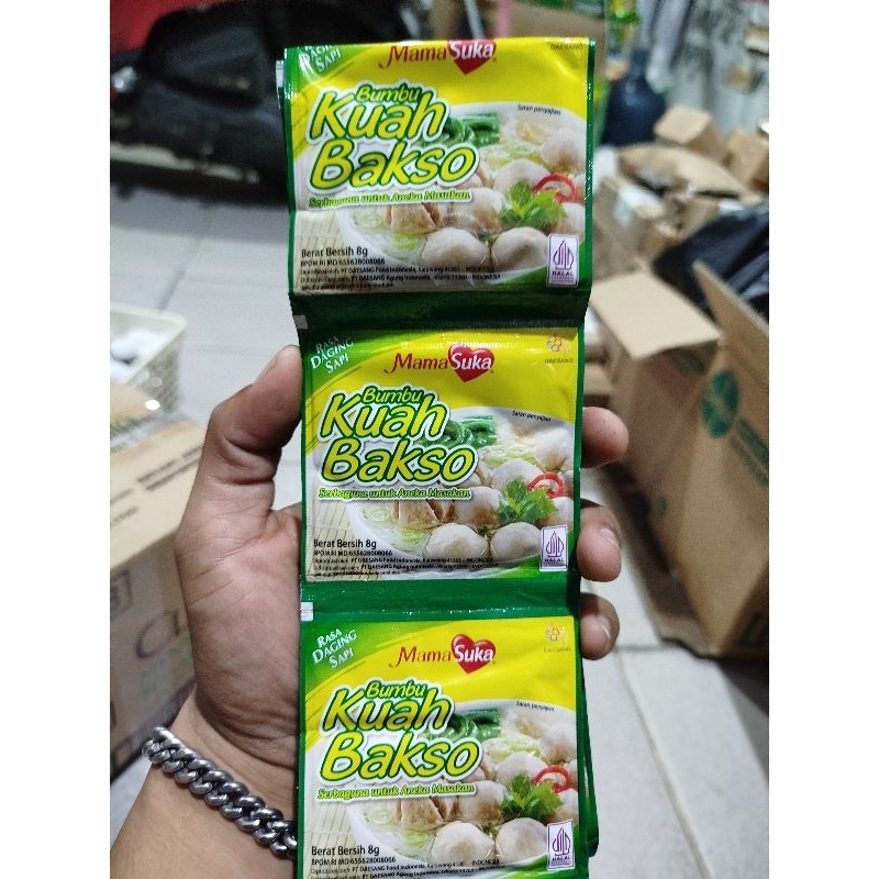 

Mama suka kuah bakso 8g isi 12 pcs