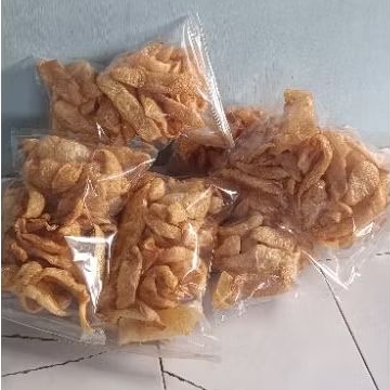 

KERUPUK RAMBAK KULIT KERBAU ASLI / KERUPUK KULIT KERBAU -+125GRAM