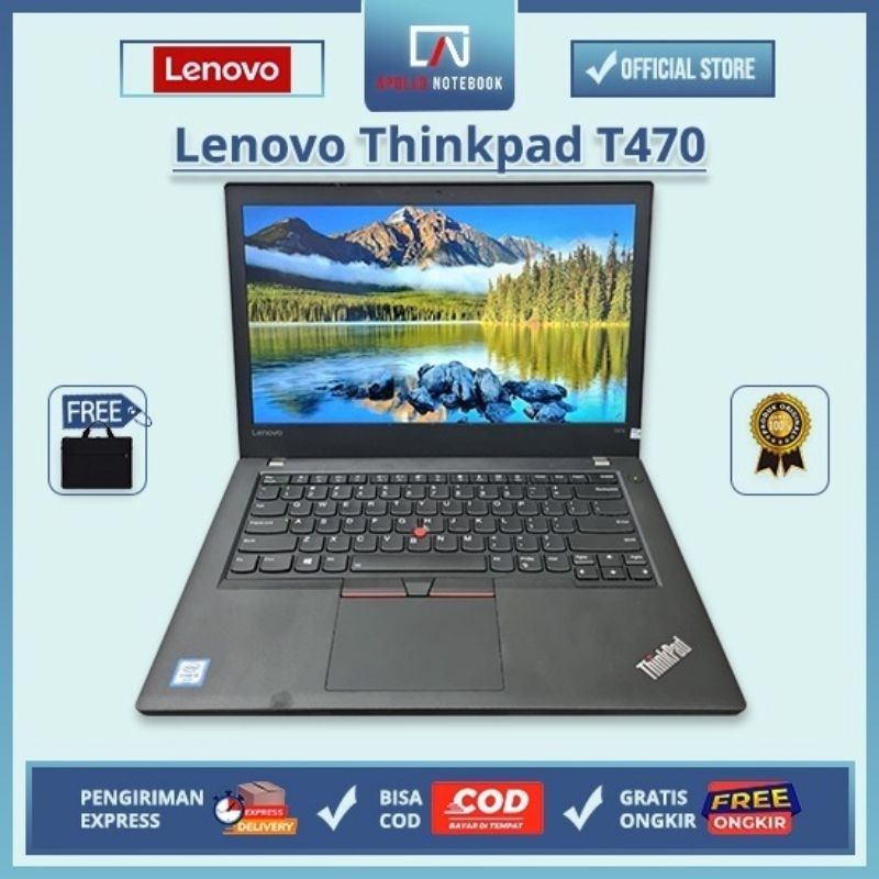 Laptop LENOVO Thinkpad Series Core i5/i7 | T470 / T480 / T480s / L390 / YOGA L380